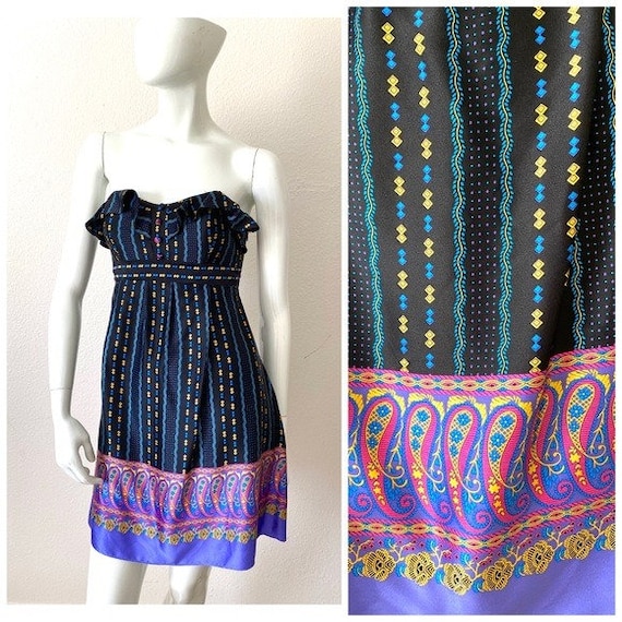 Vintage 90s/Y2K Betsey Johnson silk dress