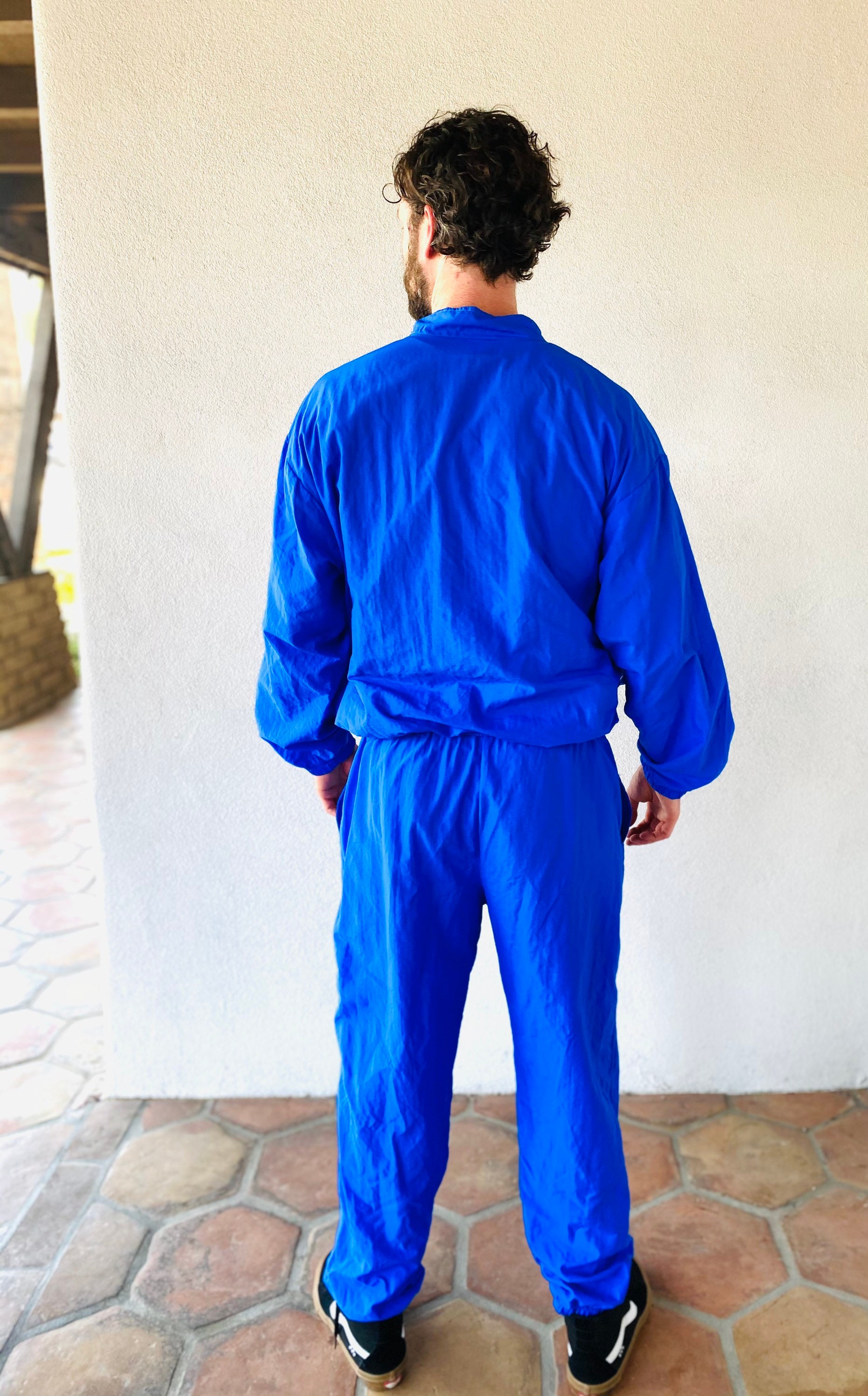 Vintage 1990s Surfstyle Matching Set- Windbreaker and Pants