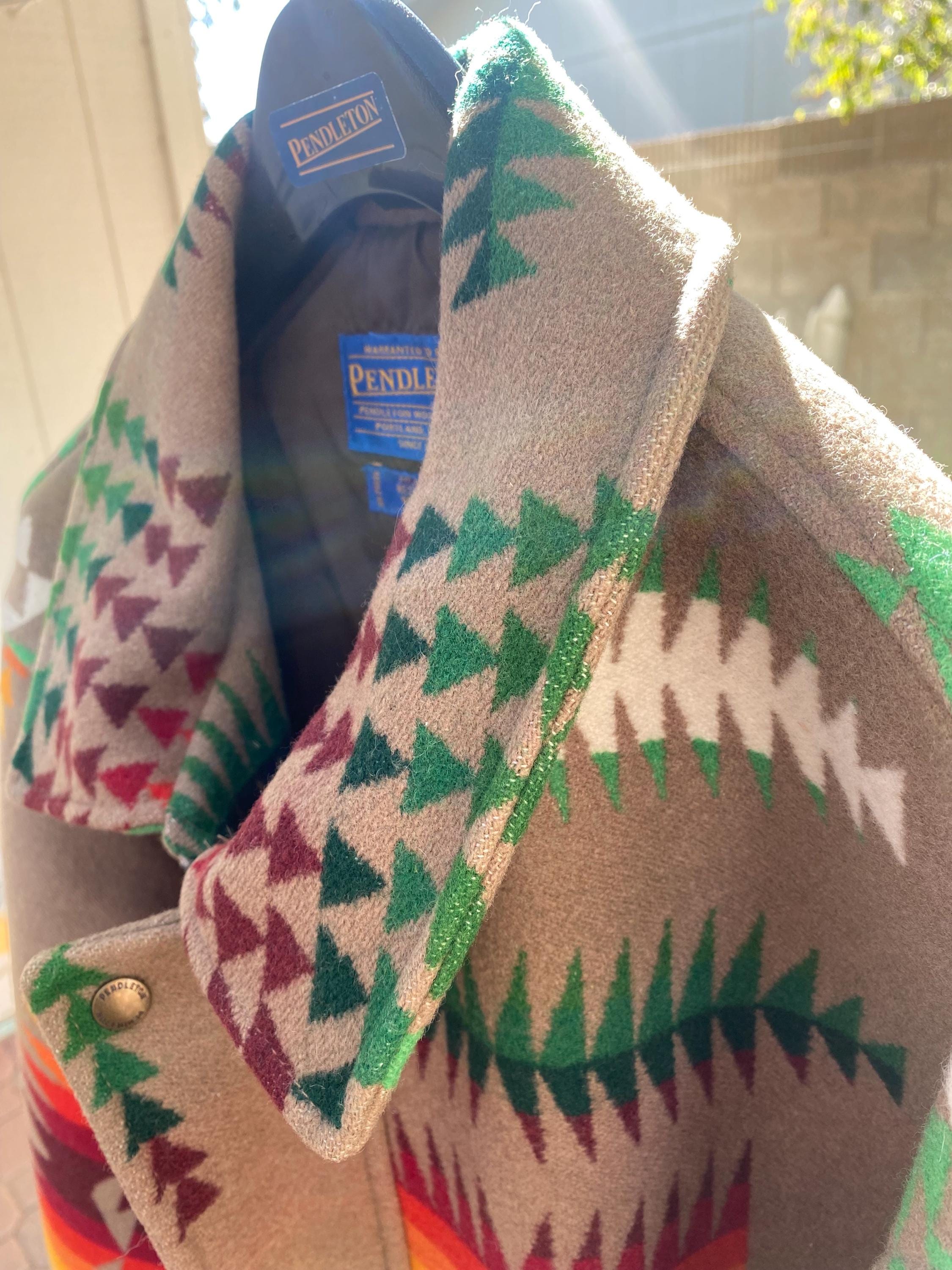 VINTAGE PENDLETON BLANKET COAT USA 製 Vintage Pendleton Blanket Coat – The Curatorial Dept.