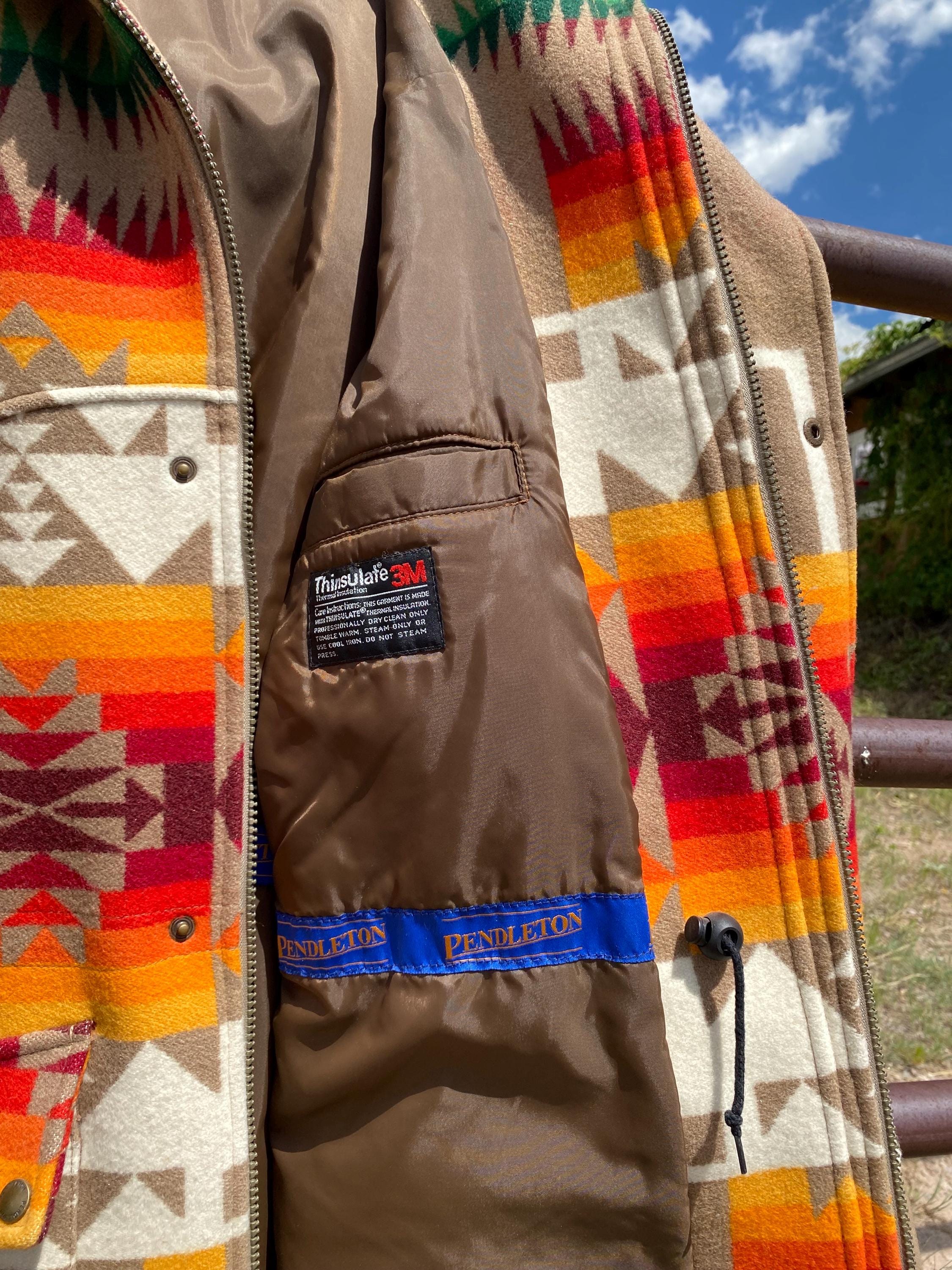 VINTAGE PENDLETON BLANKET COAT USA 製 Vintage Pendleton Blanket Coat – The Curatorial Dept.