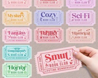 Romantisy Bookish Saying Png, Bookmark SVG Bundle, Spicy book png, ticket book svg, retro book svg, reading svg, SMUT ticket book, Fantasy
