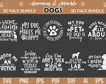 Dog SVG Bundle, Dog mom svg bundle, Dog Lover svg Bundle, Paw print svg, Dog Quotes svg, Pet lover svg bundle, stay pawsitive svg, Dog mama