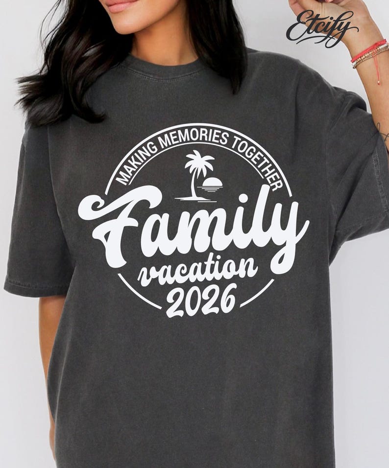 2 Family Vacation 2026 SVG, Beach Trip Shirt Design, Vacation Shirt Svg ...