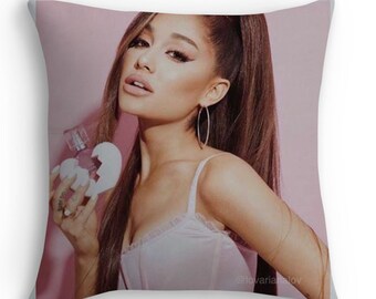 Ariana Grande 20X30 Two Sides Custom Cotton & Polyester Pillow Case Cover Cushion Cover Model CHH-0115?Build-to-Order? 