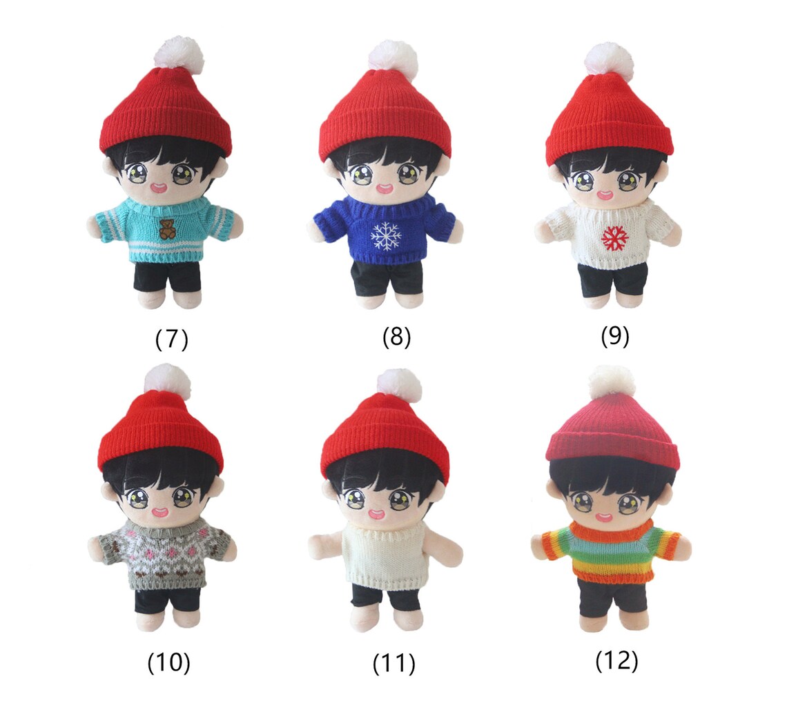 KPOP Idol BTS Member Jhope Plush Doll 20cm Kpop Idol Doll Etsy