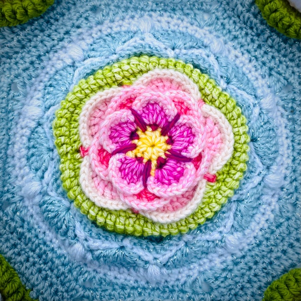 Tranquility Blanket - PDF Crochet Pattern