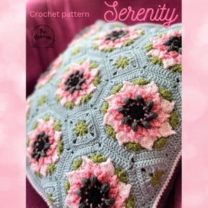 PDF Crochet pattern - Serenity
