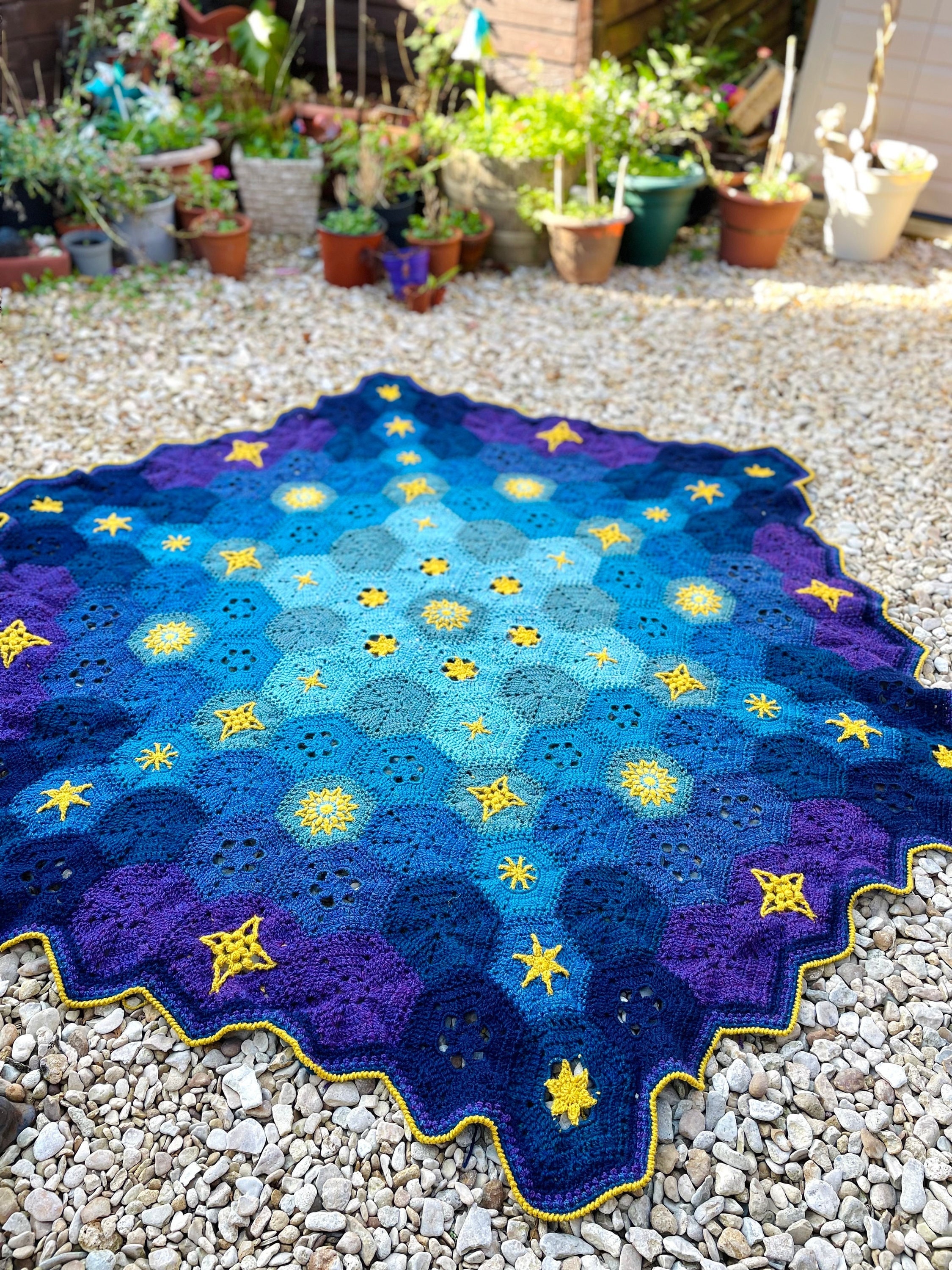 Galaxy Blanket Etsy