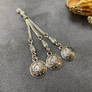 Tasbeeh Tassel, Metal Tesbih Tassel, Rosary Accessory, Tasbih Design Set, Making Tasbih, Misbah, Tesbeeh,