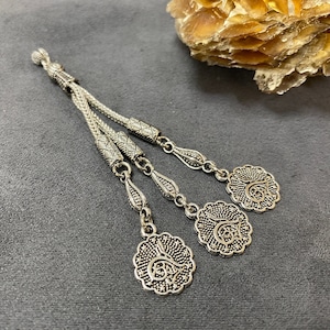 Tasbeeh Tassel, Metal Tesbih Tassel, Rosary Accessory, Tasbih Design Set, Making Tasbih, Misbah, Tesbeeh,