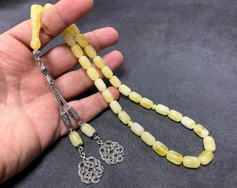 Islamic Prayer Beads, Beirut Bakelite, Muslim Rosary, Misbaha, Tesbih, Ramadan Dad Gift, Nan Gift, Chapelet musulman, مسبحة, Rosenkranz
