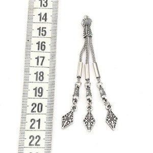 Tasbeeh Tassel, Metal Tesbih Tassel, Rosary Accessory, Tasbih Design Set, Making Tasbih, Misbah, Tesbeeh,