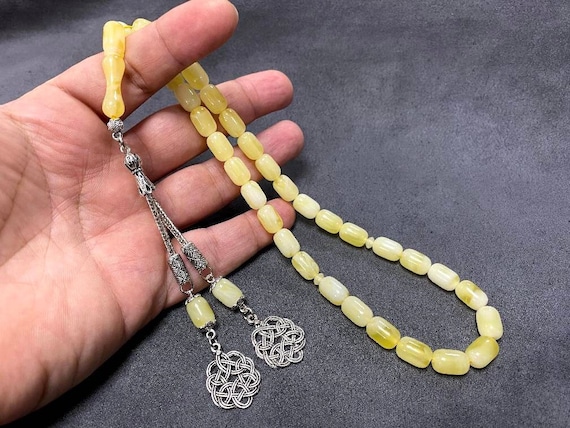 Beirut Bakelite Islamic Prayer Beads, Muslim Rosary, Ramadan Gift