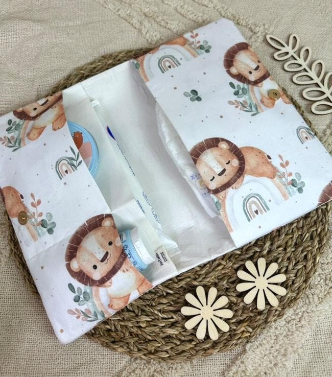 Diaper Bag Changing Bag Rainbow Lion