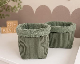 Utensil holder/storage basket Cord Sage