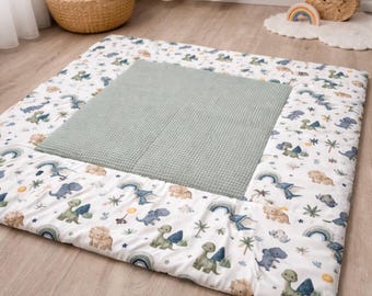 Krabbeldecke/ Laufstalleinlage kleiner Dino boy