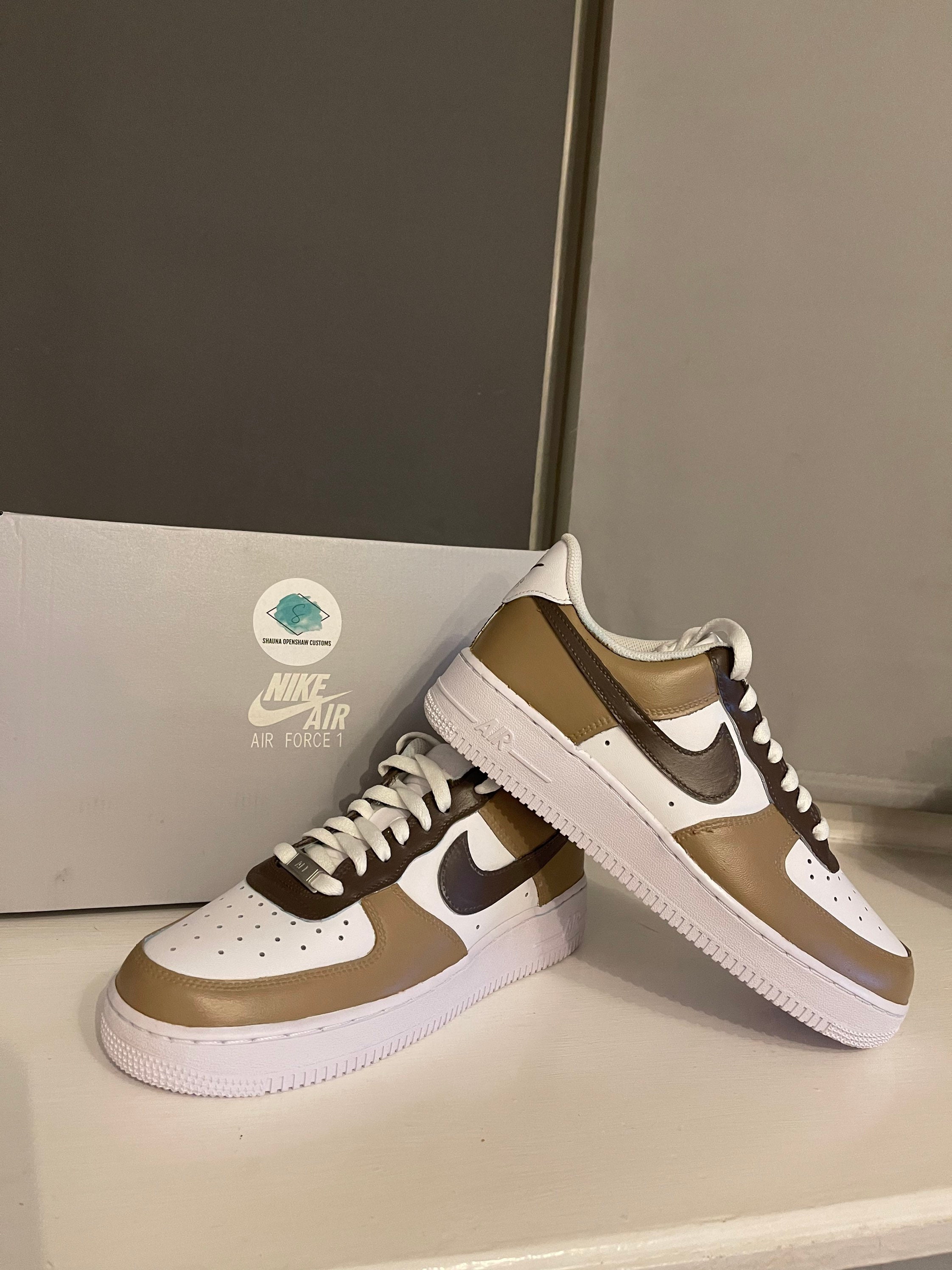 Womens Custom Coffee Air Force 1 | Etsy