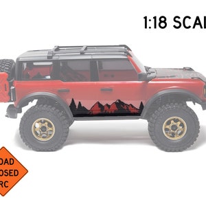 Mountain Side Decals for TRX-4m (1 Pair)