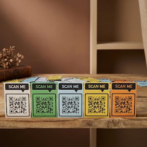 Custom QR Code Patches | 3dprinted | Promotion | | Event | Marketing Advertising | Supplement | Multicolour