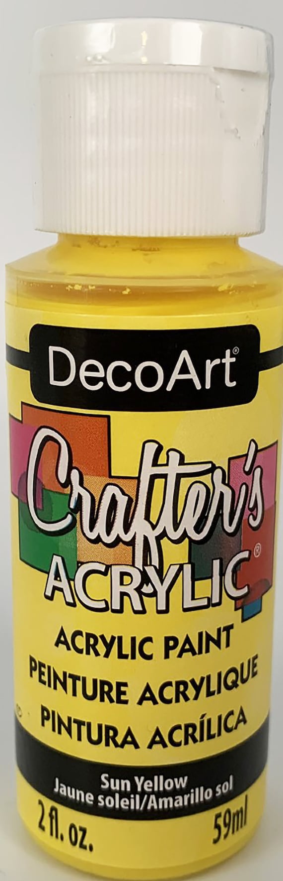 Acrylic Paint Bottle Non-toxic, 60 Ml 