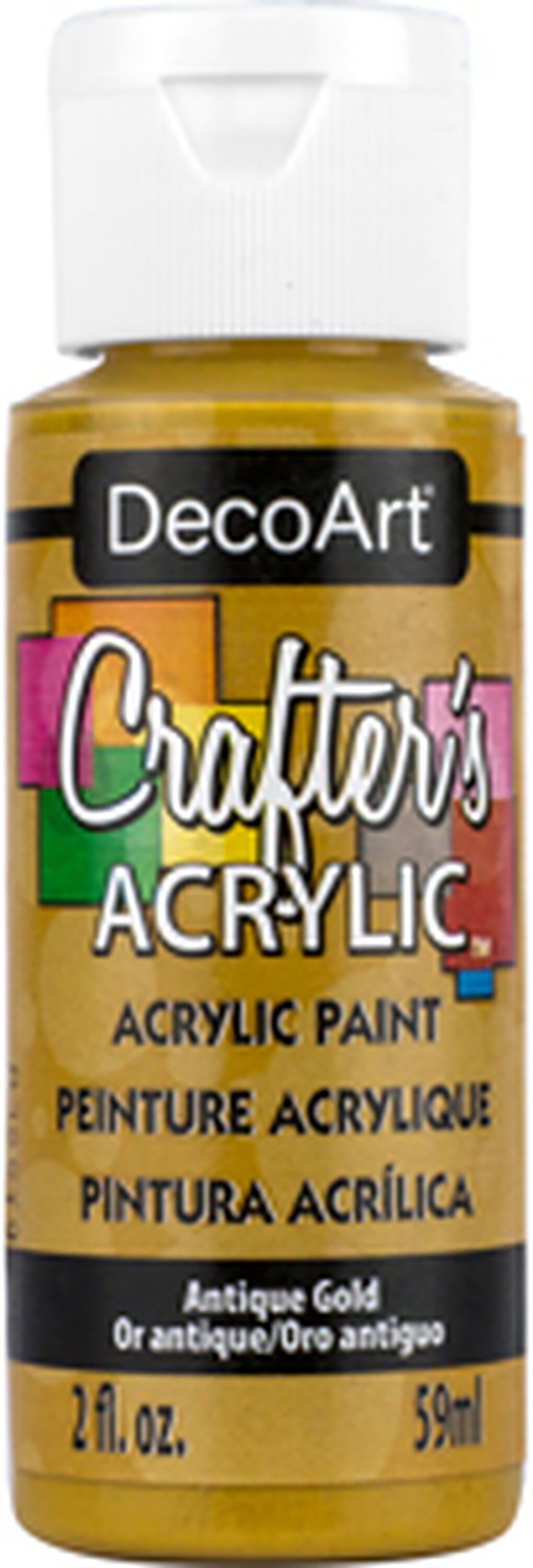 Decoart Crafters Acrylic Paint Light Green Tones 59ml 2oz Bottles Craft  Paints 