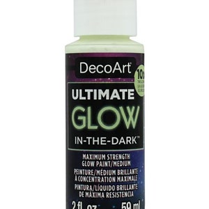 DecoArt Americana Ultimate Glow in The Dark UV Active Acrylic Paint 59ml 2oz
