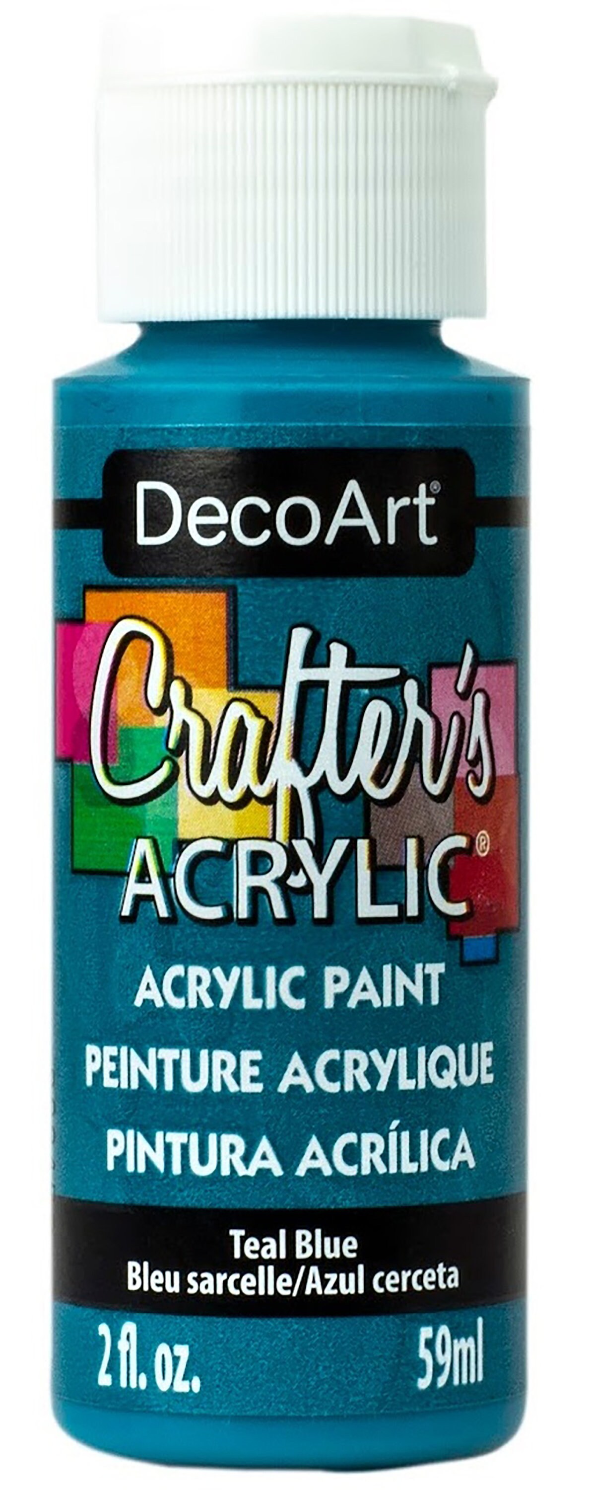 Decoart Crafters Acrylic Paints Yellow Tones 59ml 2oz Bottles