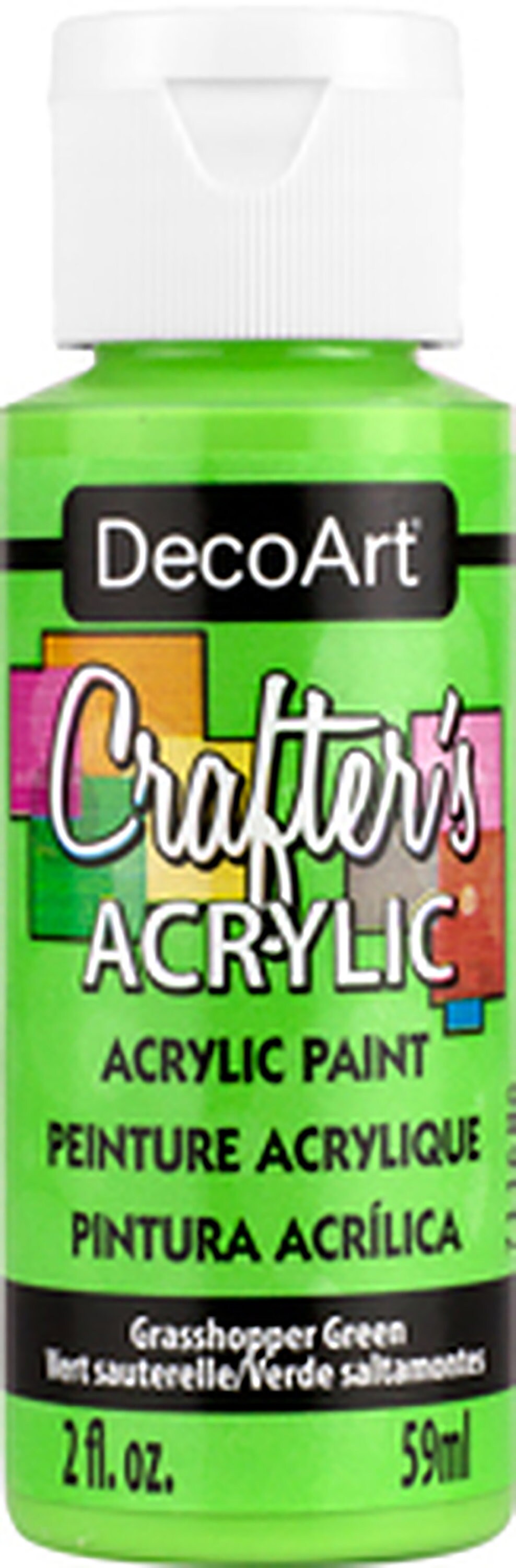 Decoart Crafters Acrylic Paint Purple Tones 59ml 2oz Bottles Craft