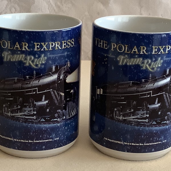Glass Polar Express Mug - Etsy