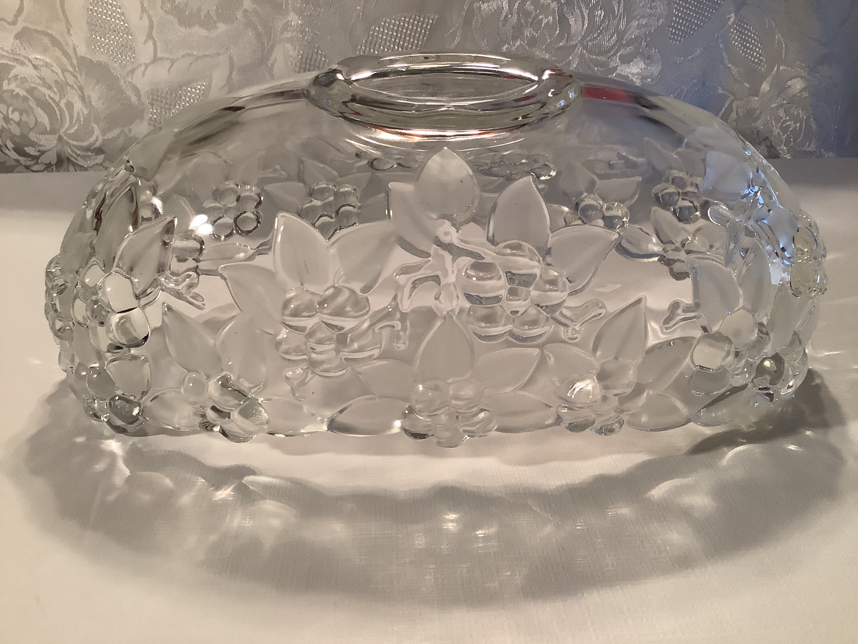 Vintage Walther Glas Mikasa Germany Carmen Pattern Clear and  display picture 1