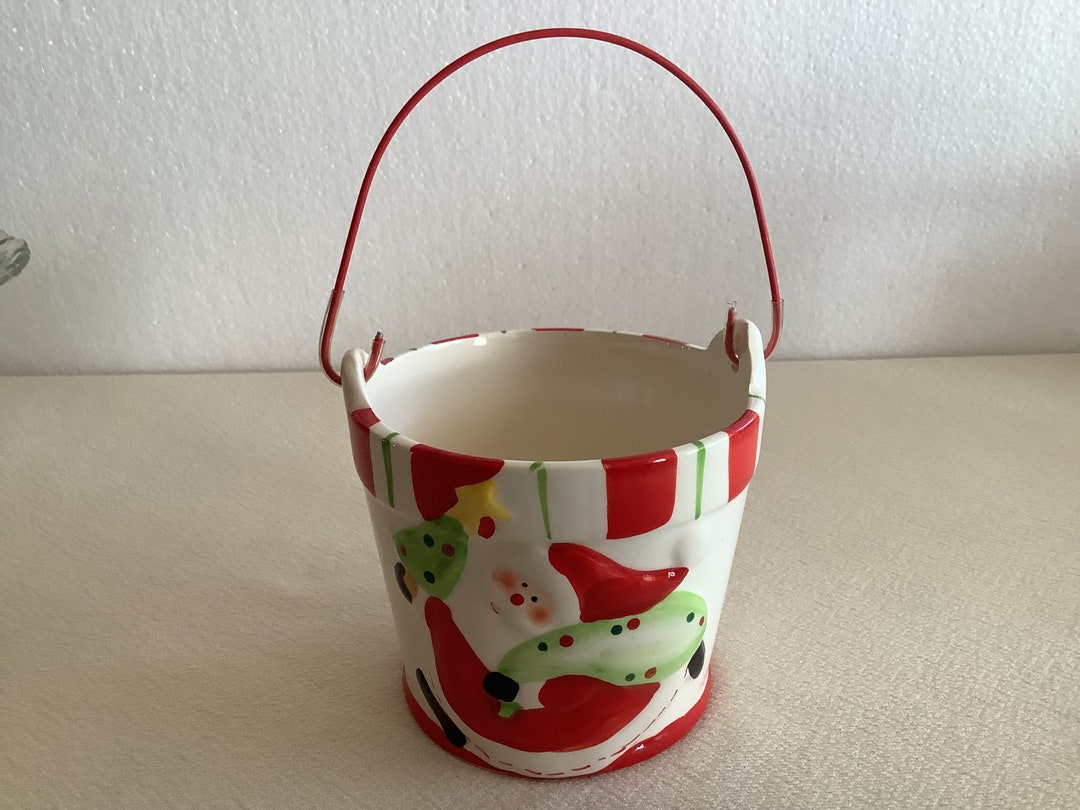 Vintage East West Distributing Company Ceramic Handled Christmas