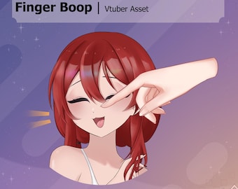 Poke/Boop animé | Ressource Vtuber