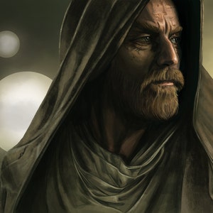 Obi-Wan Kenobi: Twin Suns of Tatooine Postcard
