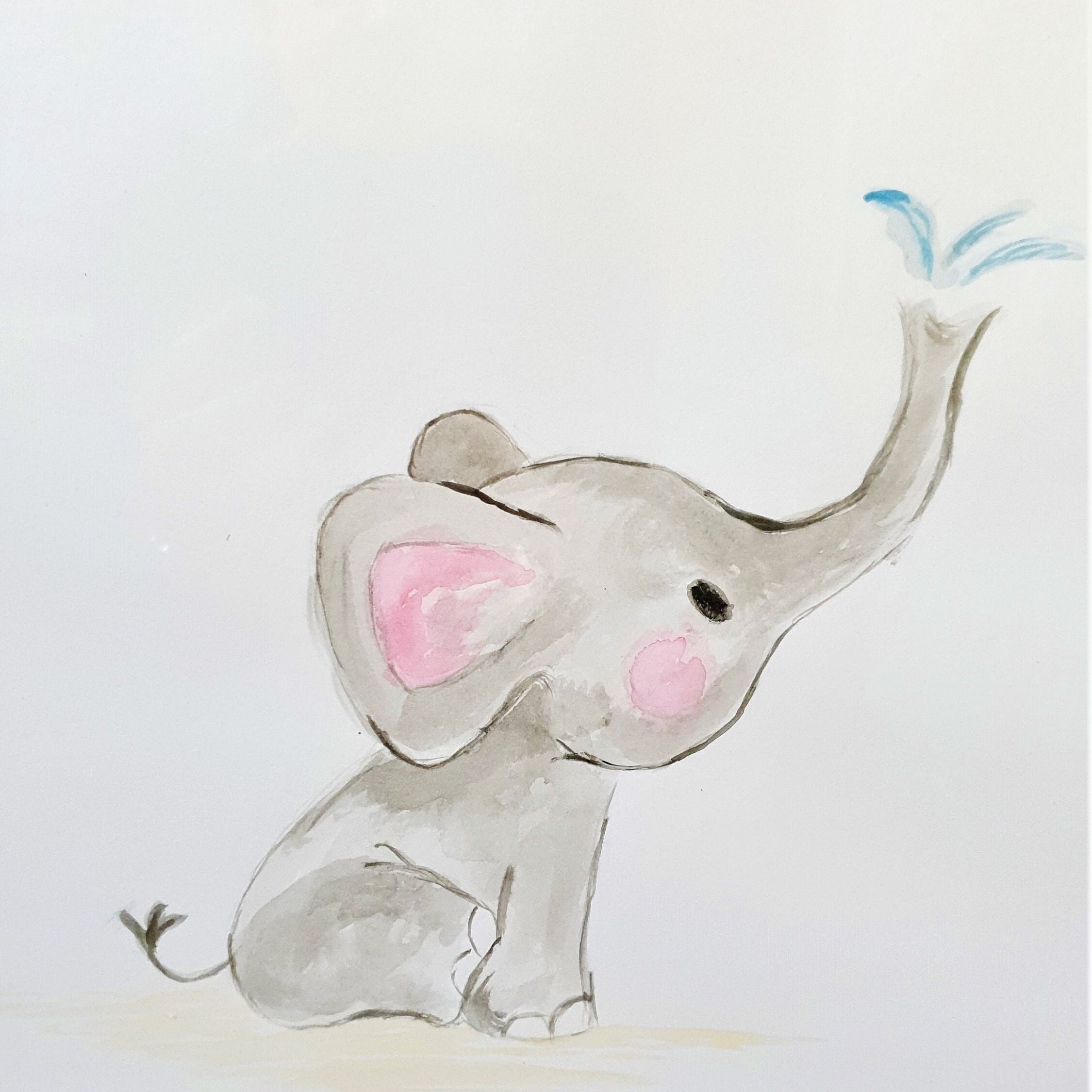 Cadre Décoratif Éléphant