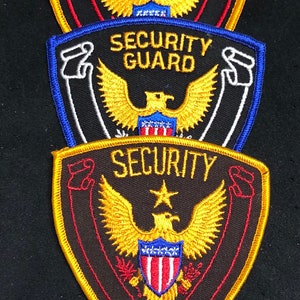  Agent Executive Protection Vest Patch for Plate Carrier -  Embroidery Patches 4x10 inch & 2x5 inch with Hook - Vest Patch for Tactical  Jacket Clothing Uniform Cap Backpack : Everything Else