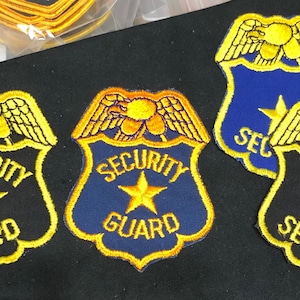 Security Guard Uniform Shoulder Patch Eagle Star. Choice