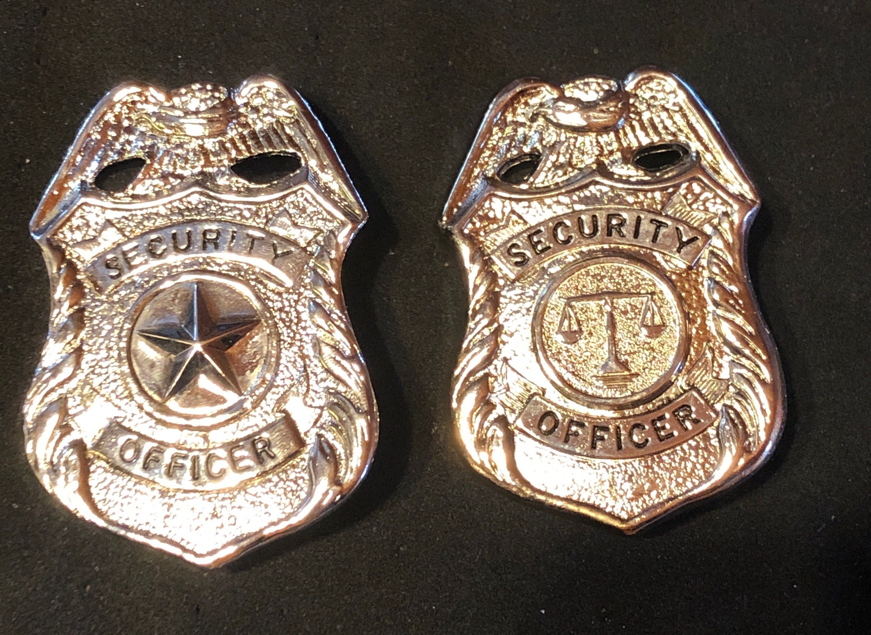 Choice Security Officer Hat Badge Etsy