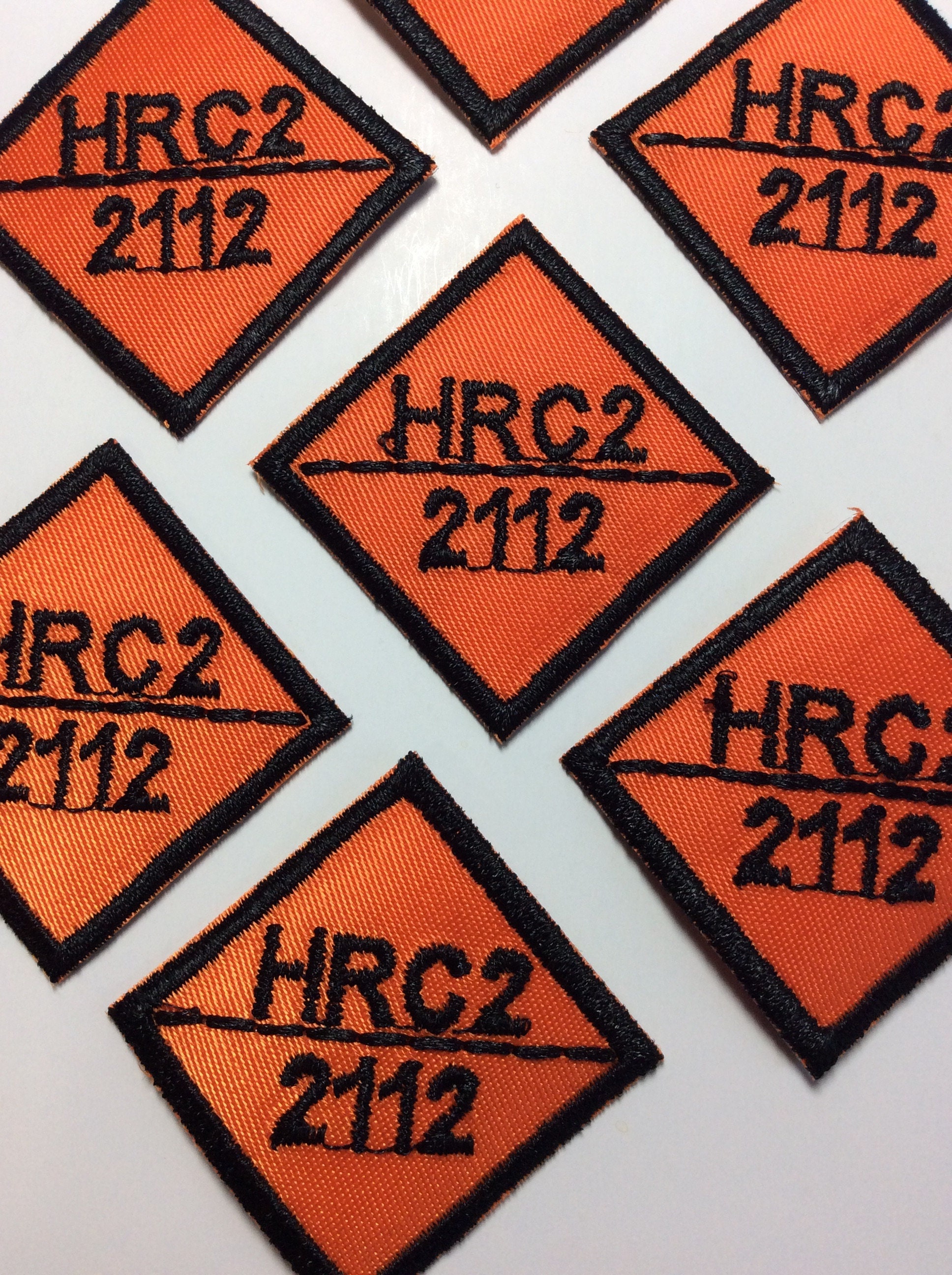 7 HRC2 2112 FR Patch Replacement Tags Fire Resistant ...