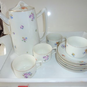 vintage coffee service by HJC Bavaria