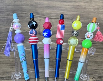 Focal Beaded Pen, Refillable Designer Pens, Party Favors