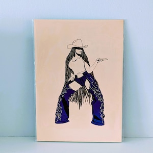 COWBOY Print
