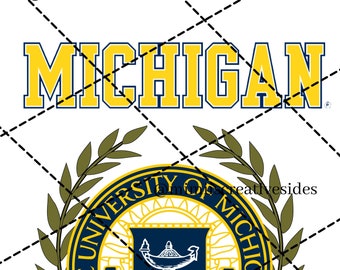 University of Michigan Logo Svg - Etsy