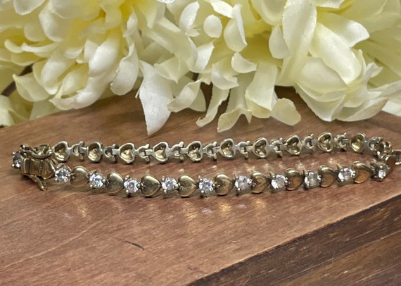 Vintage Ross-Simons Silver Tennis Bracelet - image 3