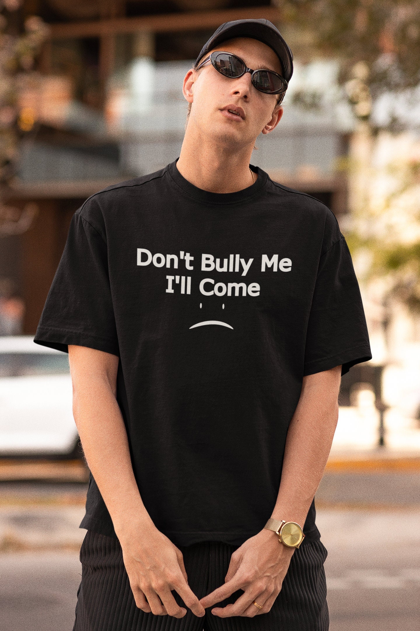 Discover Don't Bully Me T-Shirt, Unisex Meme Shirt, Gothic Clothes