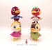 Animal Crossing Duck Villager Amigurumi Crochet Plush Toy (Finished item - made to order)