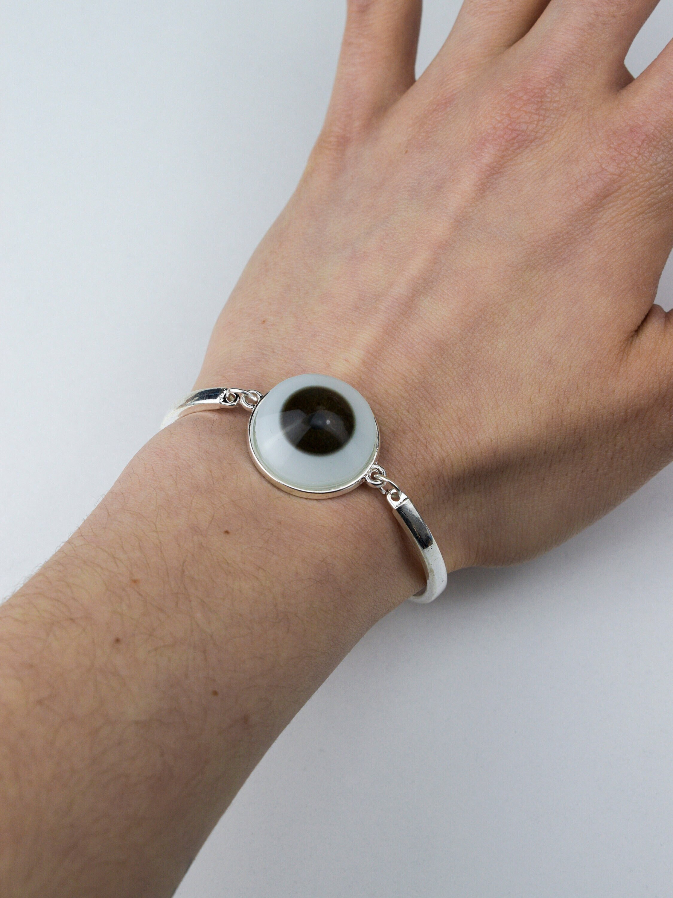 Eyeball bracelet Hyperrealistic brown eyeball bracelet No Etsy