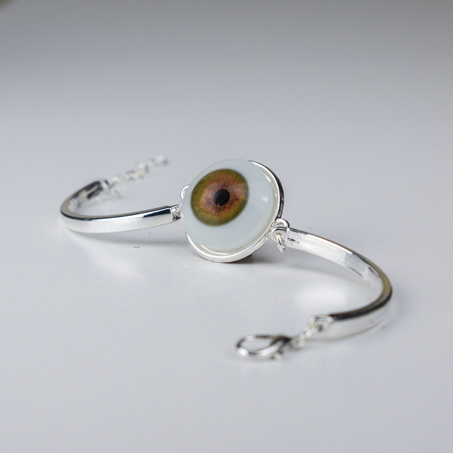 Eyeball bracelet Hyperrealistic hazel eyeball bracelet No Etsy