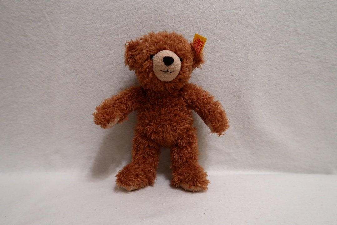 Happy Teddy Bear by Steiff. Rare Vintage Plush Toy From - Etsy