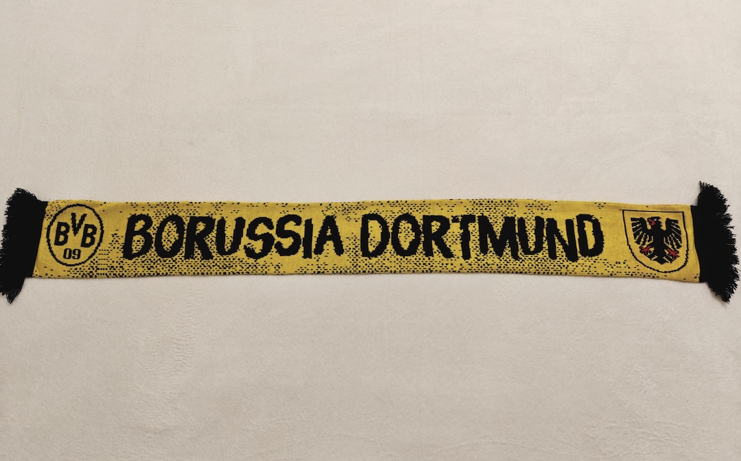 DORTMUND ドルトムント　ドイツ　サッカースカーフ Borussia Dortmund Scarf — BVB 09 “FUSSBALLHAUPTSTADT”, Official