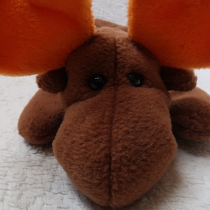 Редкая плюшевая игрушка Ty Beanie Baby «Chocolate» 1993 года – винтажная плюшевая игрушка – оригинал снят с производства – мягкая коллекционная вещь. Компаньон для игр. Ностальгическая кукла.